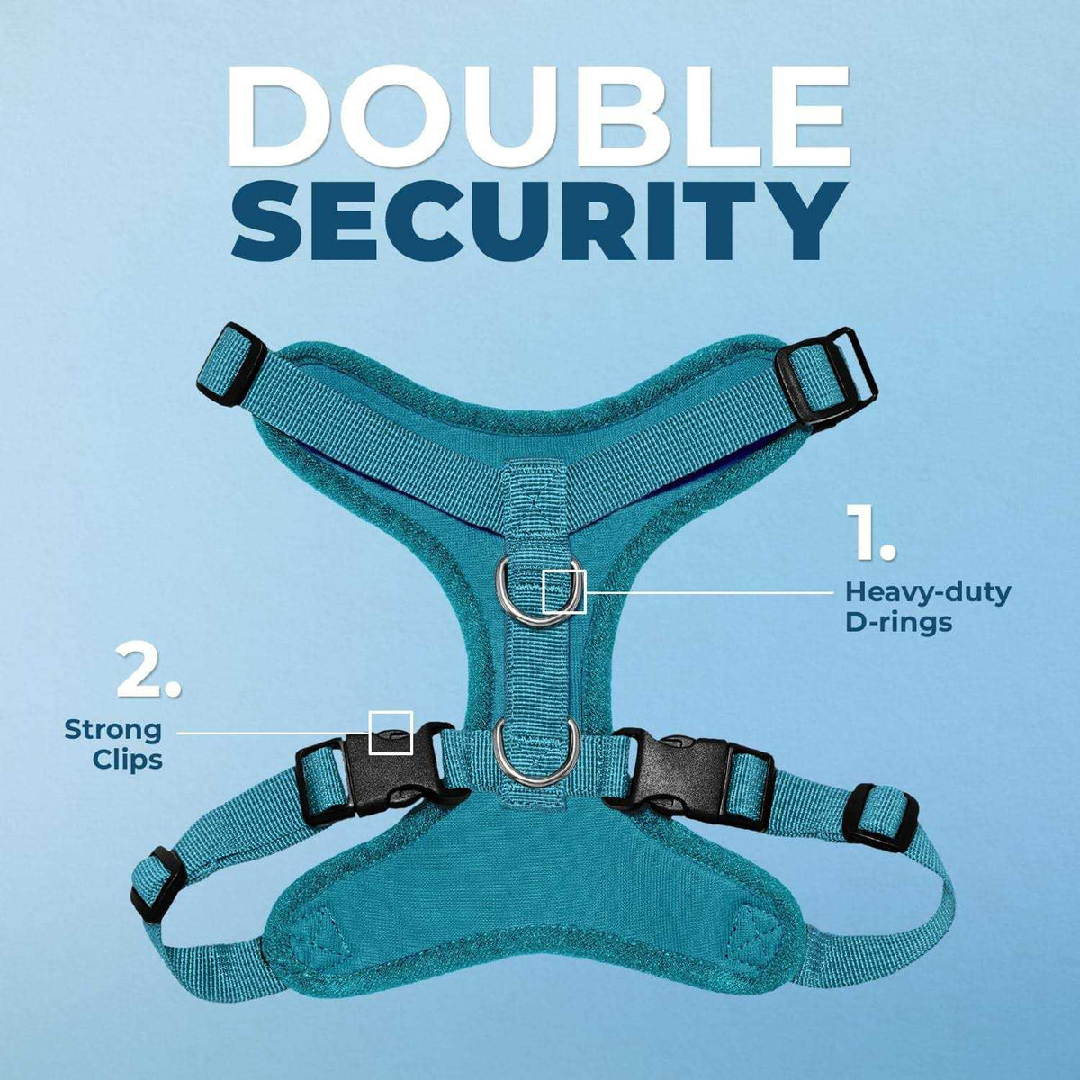 Adjustable Mesh Step-in Pet Harness A15143