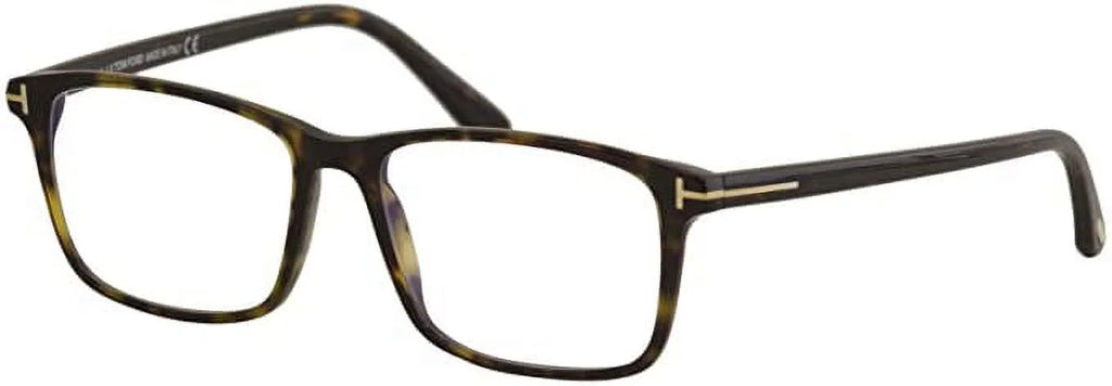 Havana Clear Lens Plastic 54 mm Eyeglasses T682