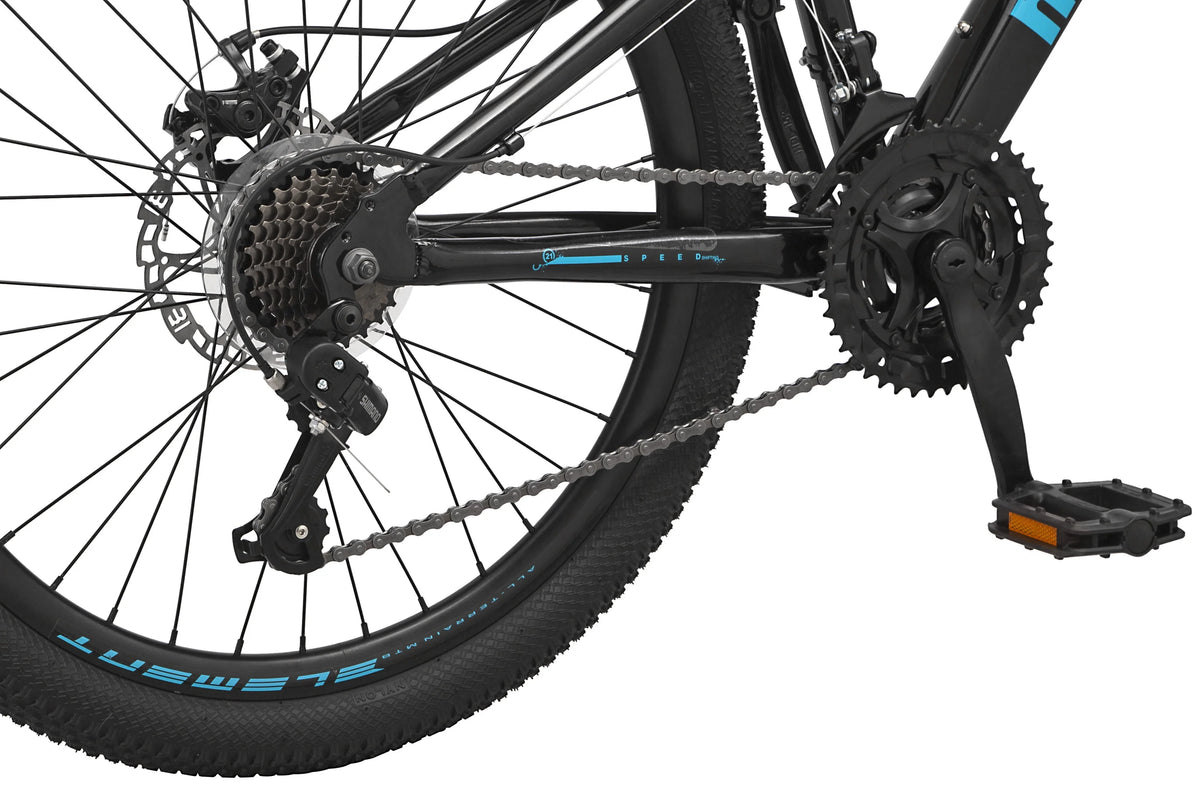 Black 24-in. 21 Speeds Mountain Bike A165353