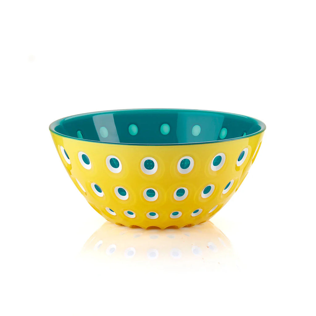 Bowl 25cm Red/White/Transparent H259758