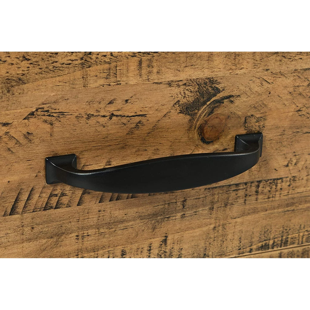 Rustic Distressed Pine Entertainment Center with 60" TV Console E7553