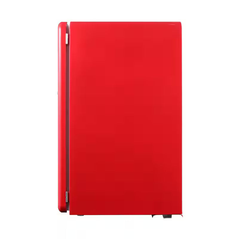 Retro Mini Fridge in Red with Freezer F898