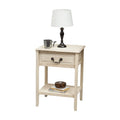 Single Drawer Rectangular Accent End Table P15672