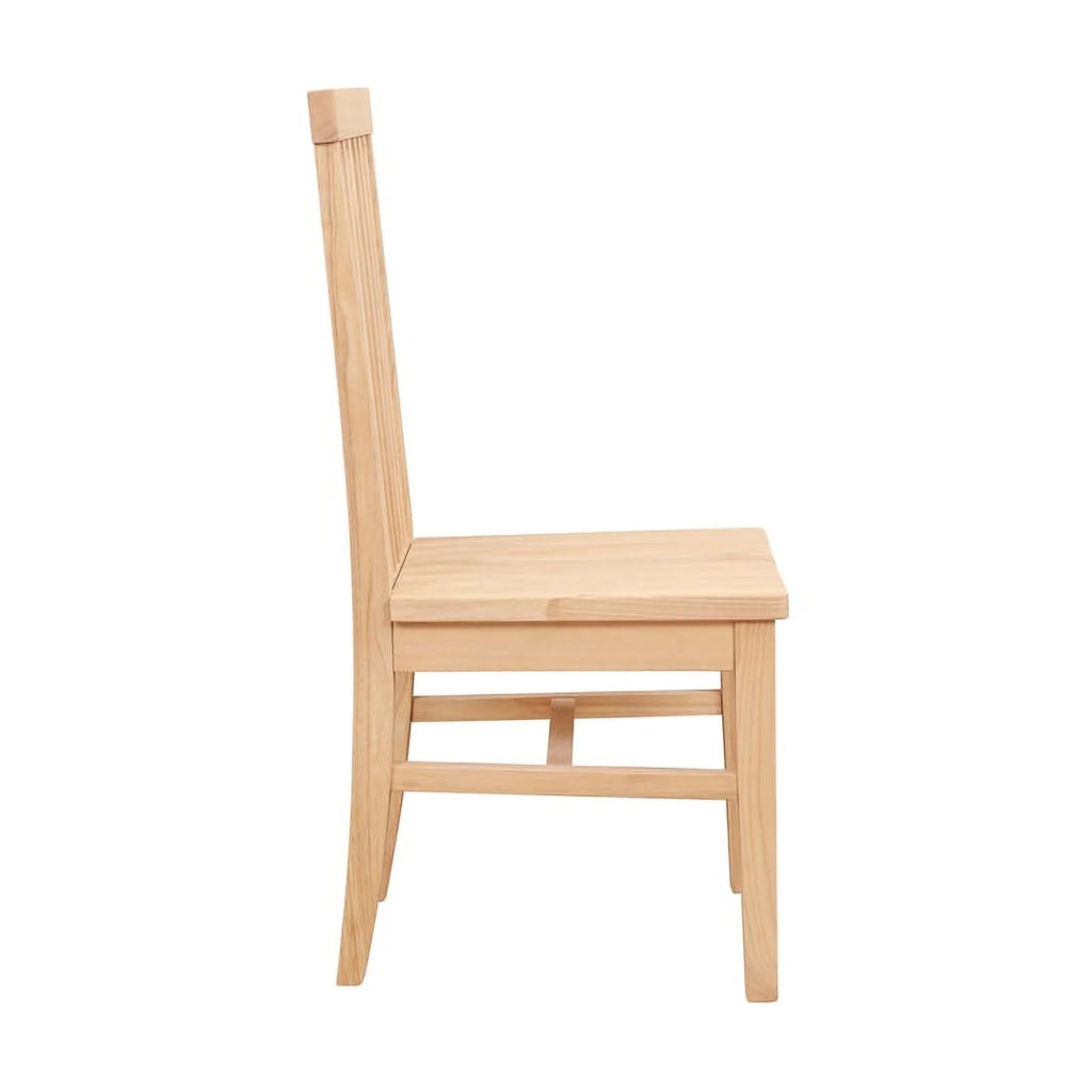 Set of Two Wood Side Dining Chairs F660270