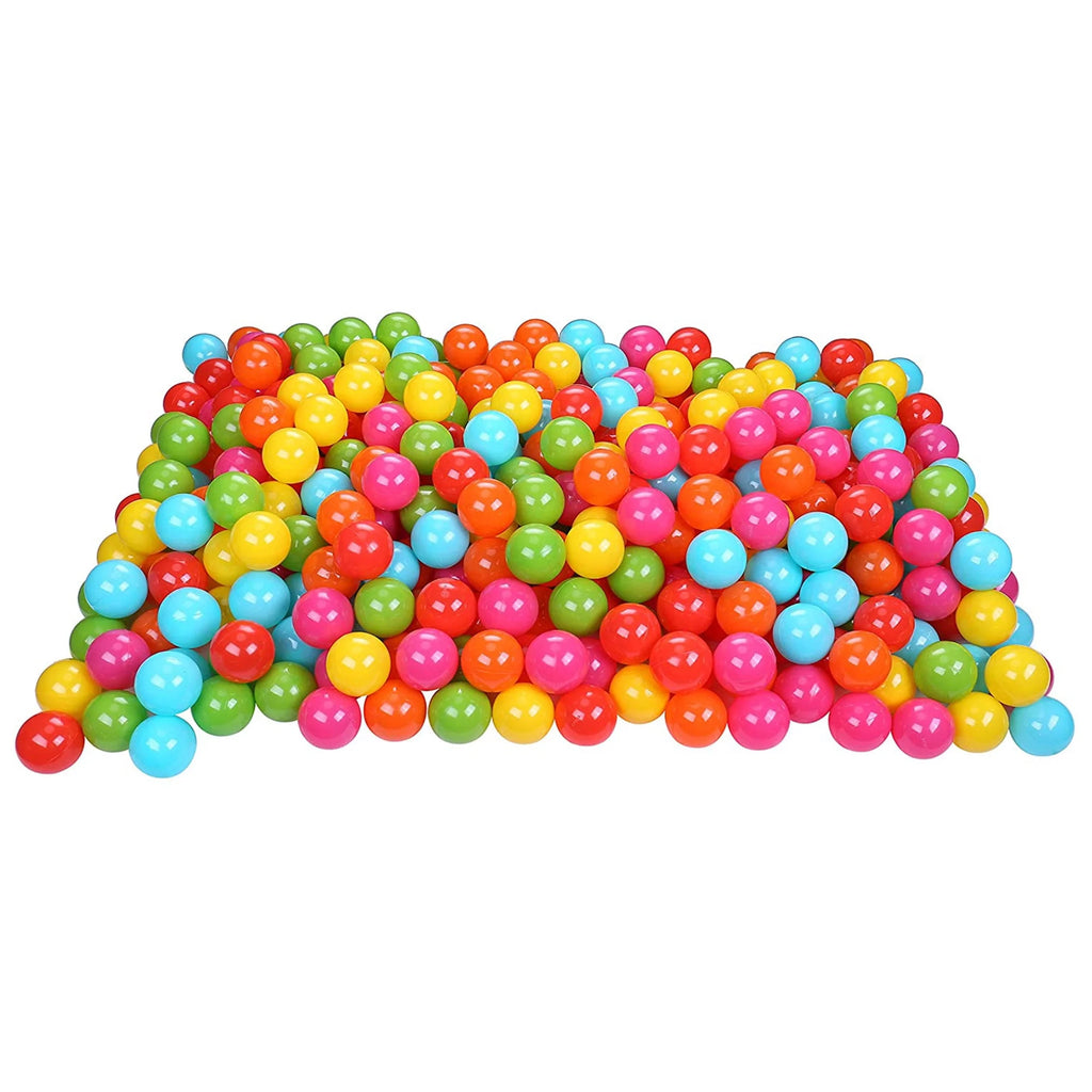 2.3 Inch Play Pit Balls with Bag, Multicolor (2 Pack) O989