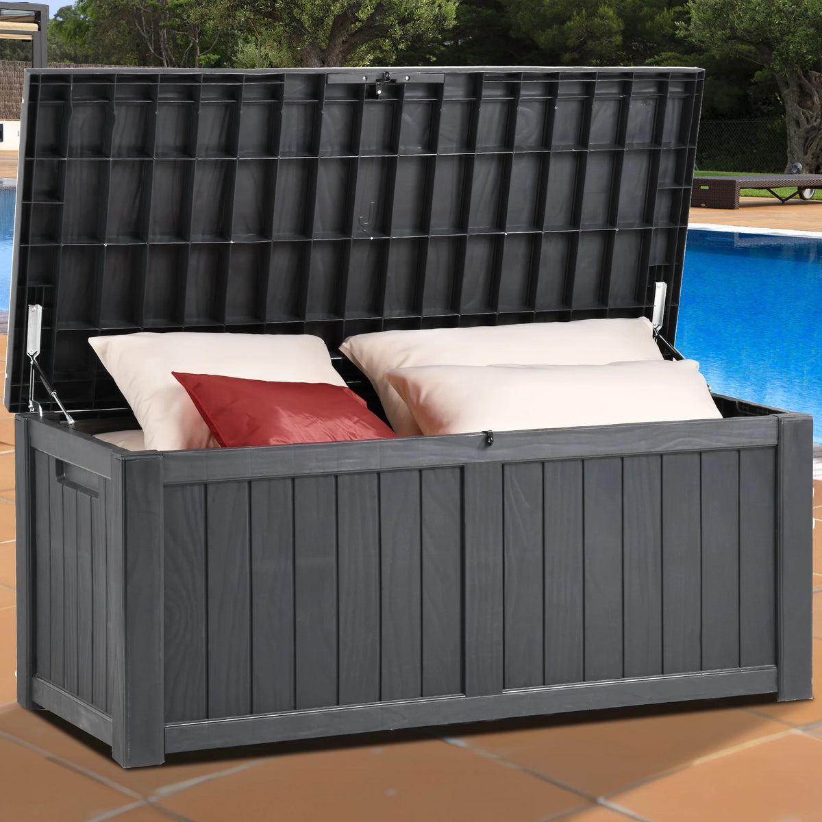 120 Gallon Resin Deck Box G3110