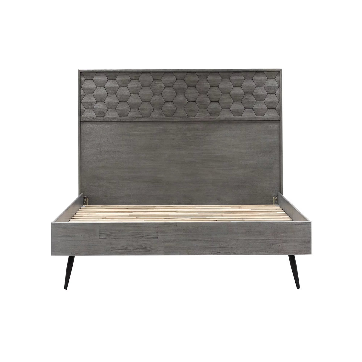 4-Piece Modern Wood Queen Bedroom Set Y14350