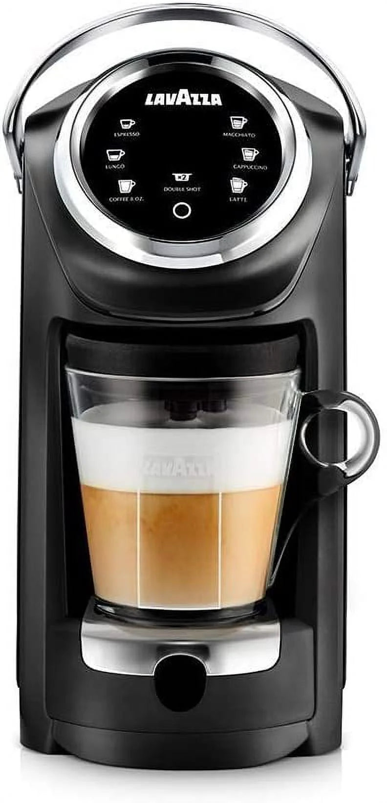 Single Serve Espresso & Coffee Brewer Machine with Milk Frother C871636