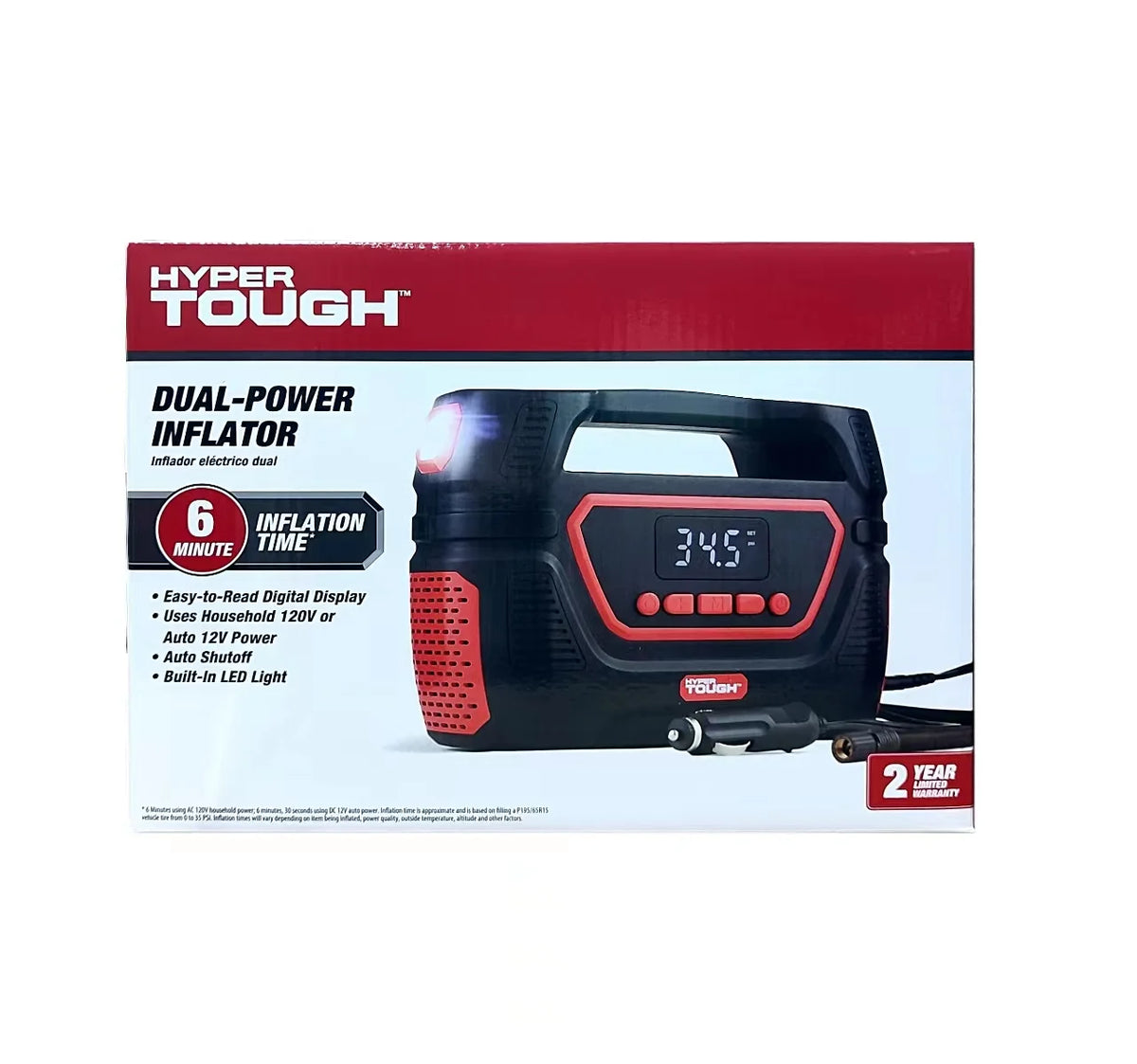 Dual Power Digital Inflator J979