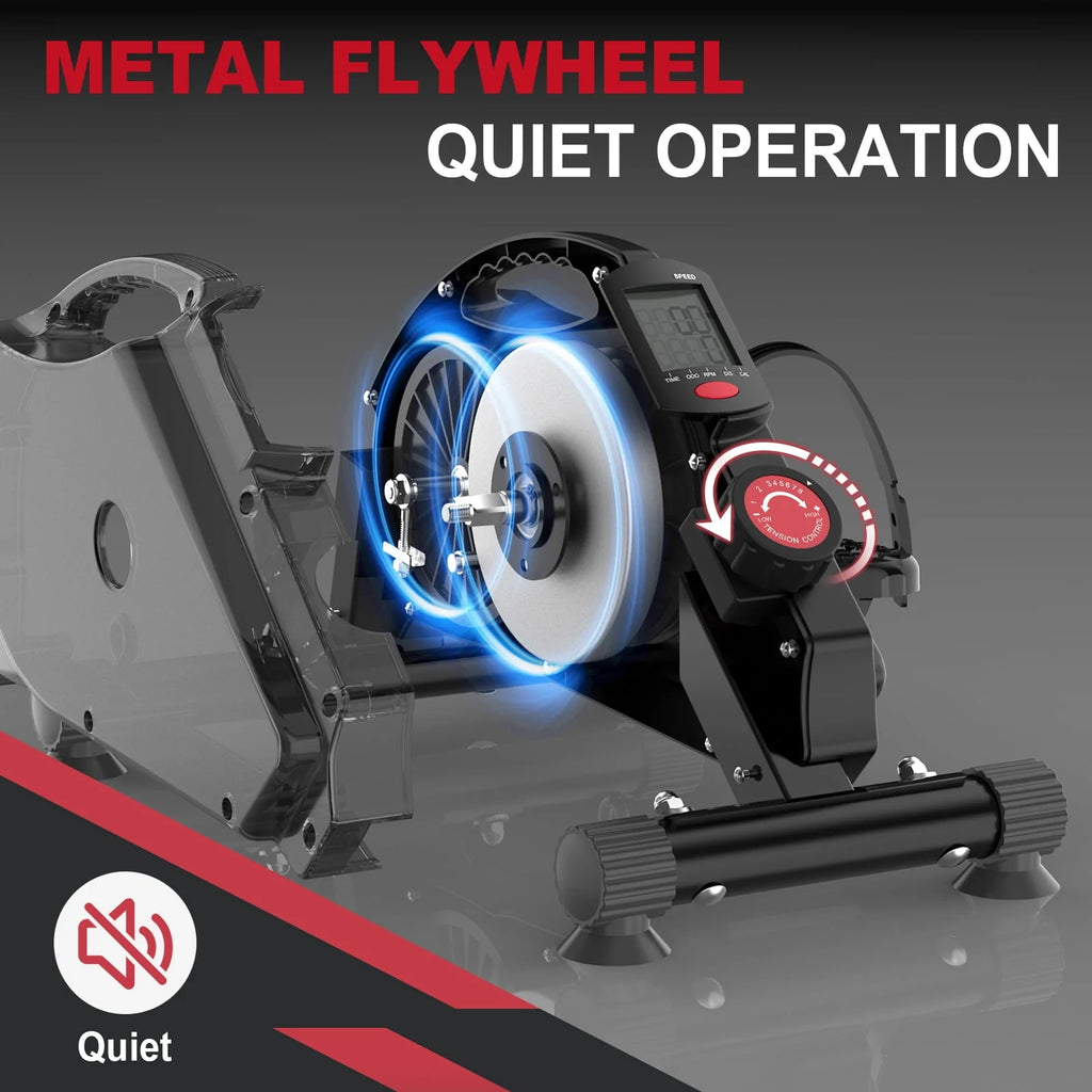 Mini Exercise Bike with Resistance Bands X690976
