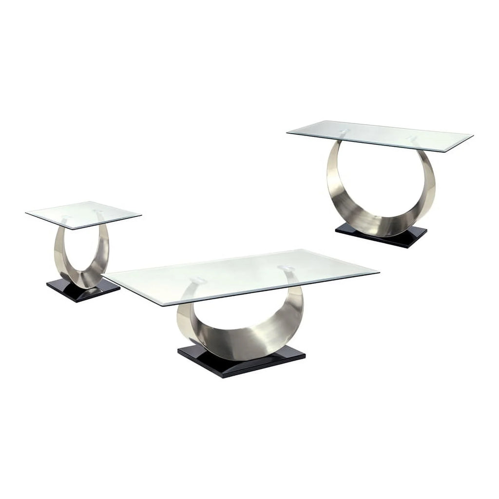 3-Piece Metal Coffee Table Set W6430