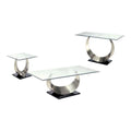 3-Piece Metal Coffee Table Set W6430