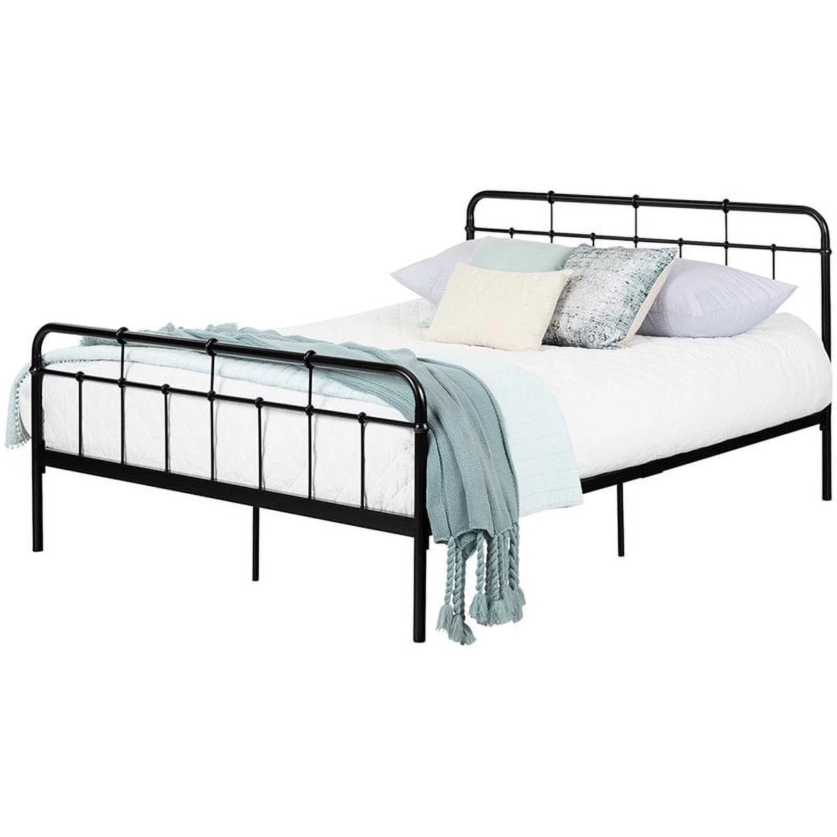 Queen Metal Spindle Bed Y9333