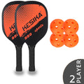 Pickleball Paddle Set 2 Rackets & 4 Balls with Carrying Bag K49573