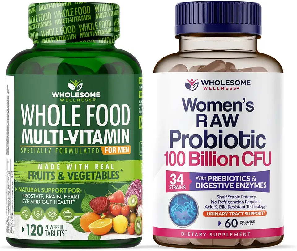 Men Multivitamin and Women Probiotics 100 Billion CFUs A268943