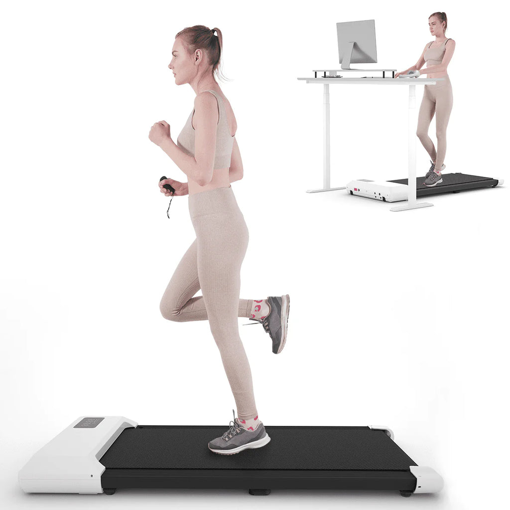 2 in 1 Under Desk Treadmill with Remote Control and LED Display L5149
