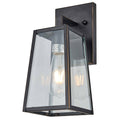 1 Light Outdoor Wall Lantern in Imperial Black Finish B32794
