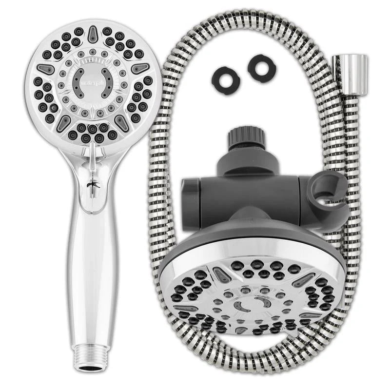 6+ Mode Dual Shower Head System Chrome O4878