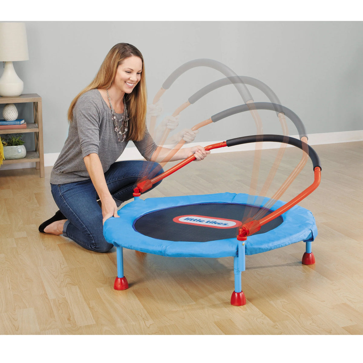 3-Foot Trampoline with Hand Rail C434