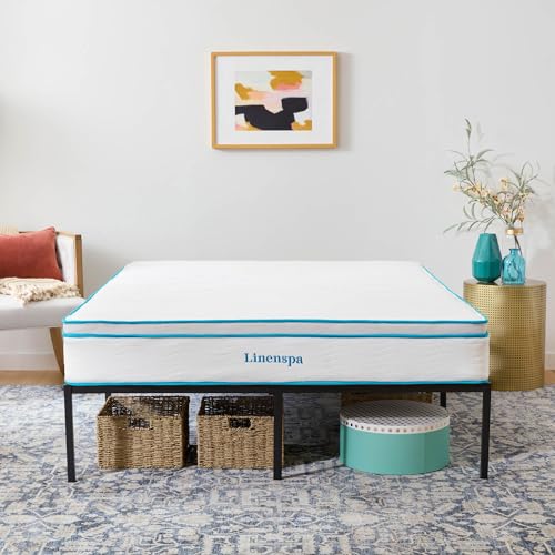 Folding Metal Platform Bed Frame Full Size J73588