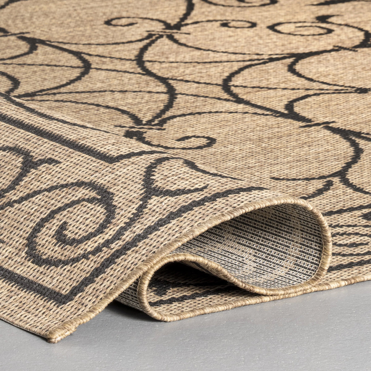 Blue Indoor/Outdoor Area Rug 7' 6 x 10' 9 J41790