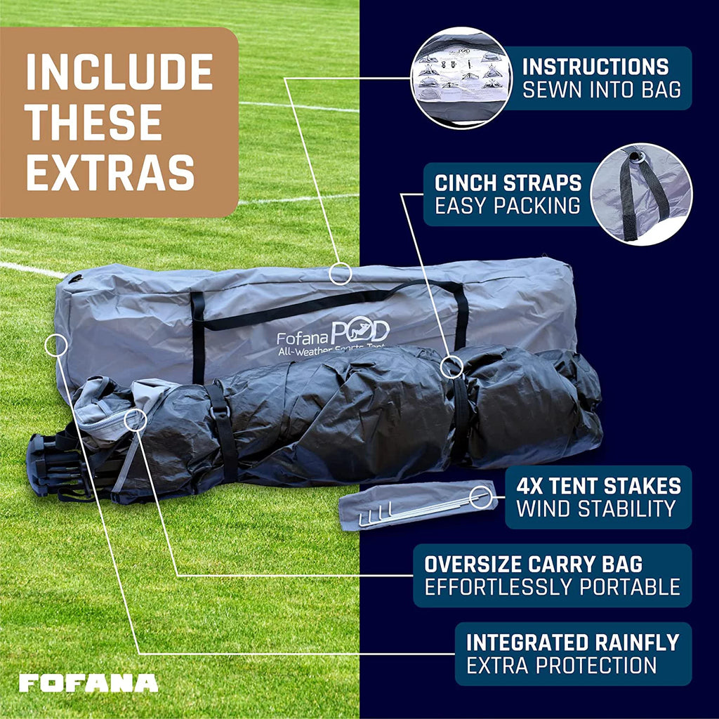 All Weather Pop up Sports Tent for up to 4 People S941003