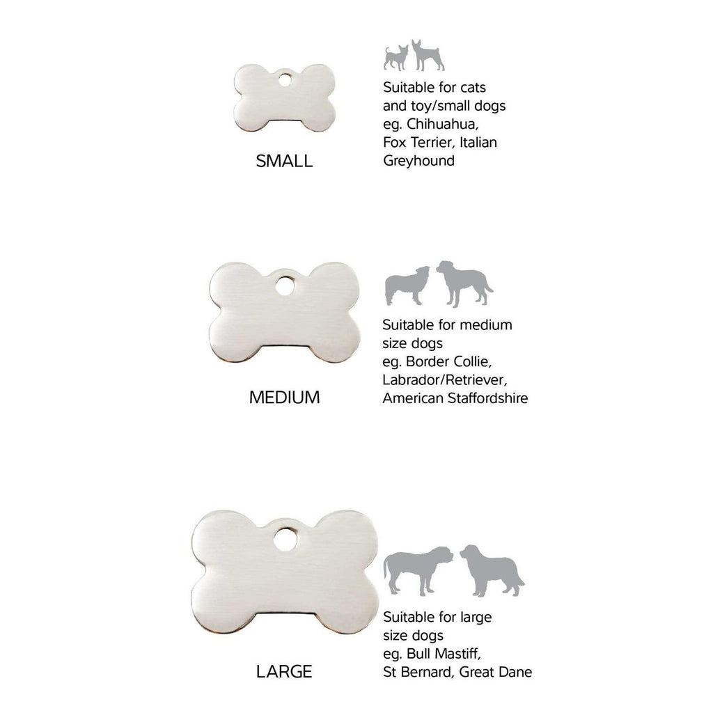 Bone Pet ID Dog Tag E92655
