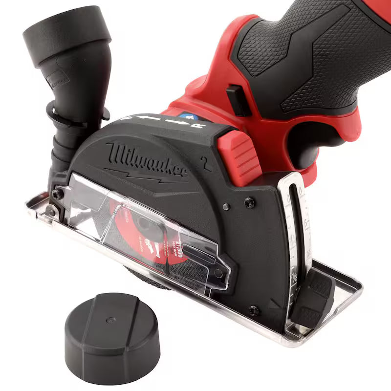 12V Brushless Cordless Cut Off Saw with 6-Pack Metal Cut Off Wheels J729
