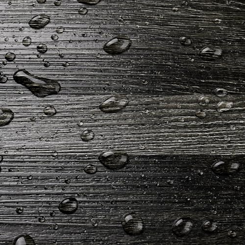 36-Pack 6x36" Black Peel and Stick Waterproof Vinyl Floor Tile M8601