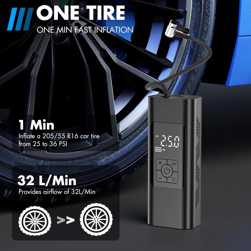 Portable 150 Psi Air Compressor Tire Inflator P61968