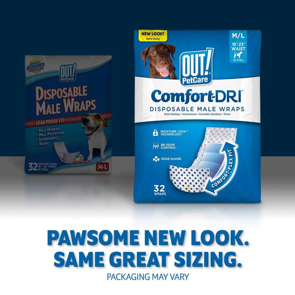Disposable Male Dog Diapers with Leak Proof Fit R1696