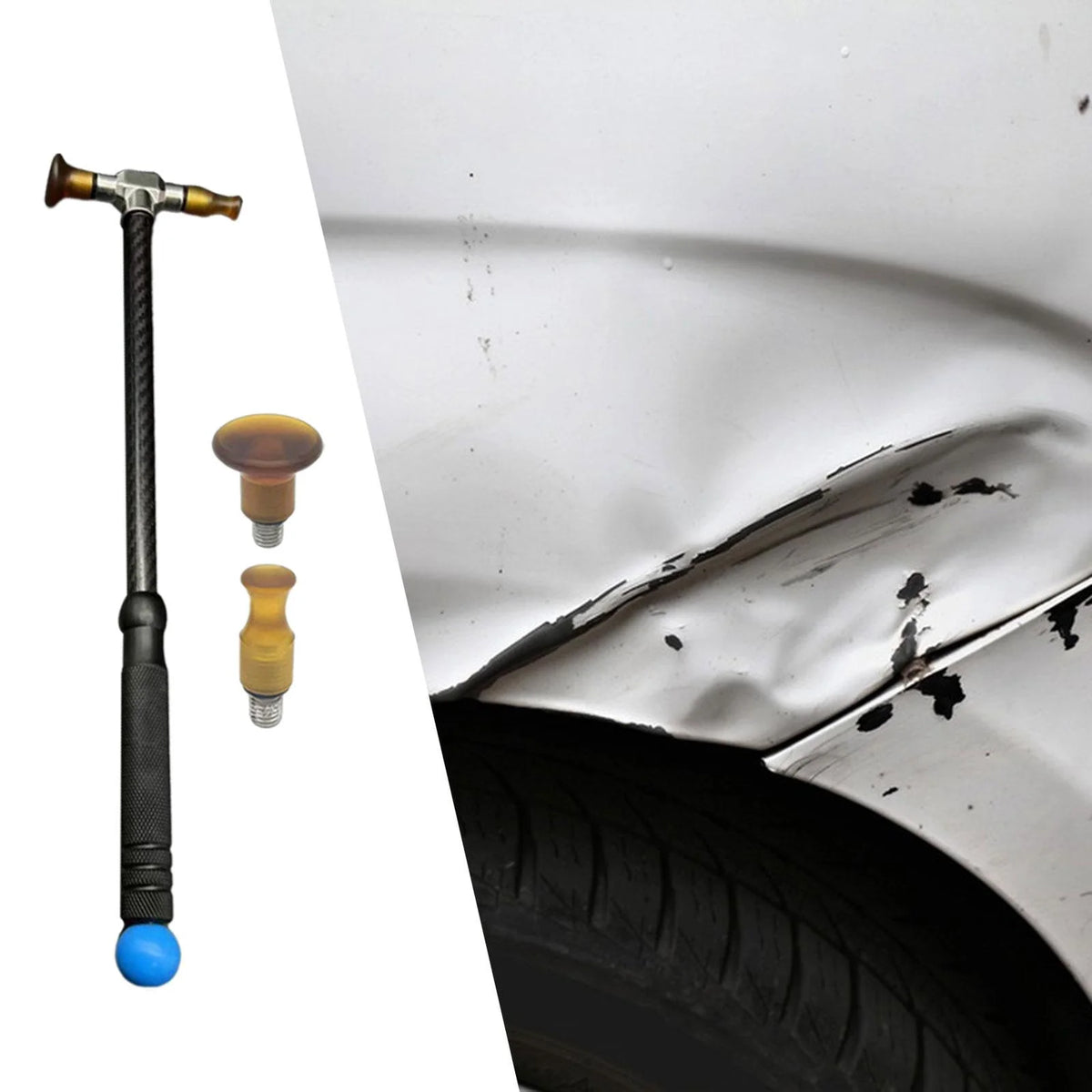 Car Body Paintless Dents Repair Hammer Tools Set Y83559