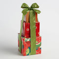 Holiday Red Gift Tower U115