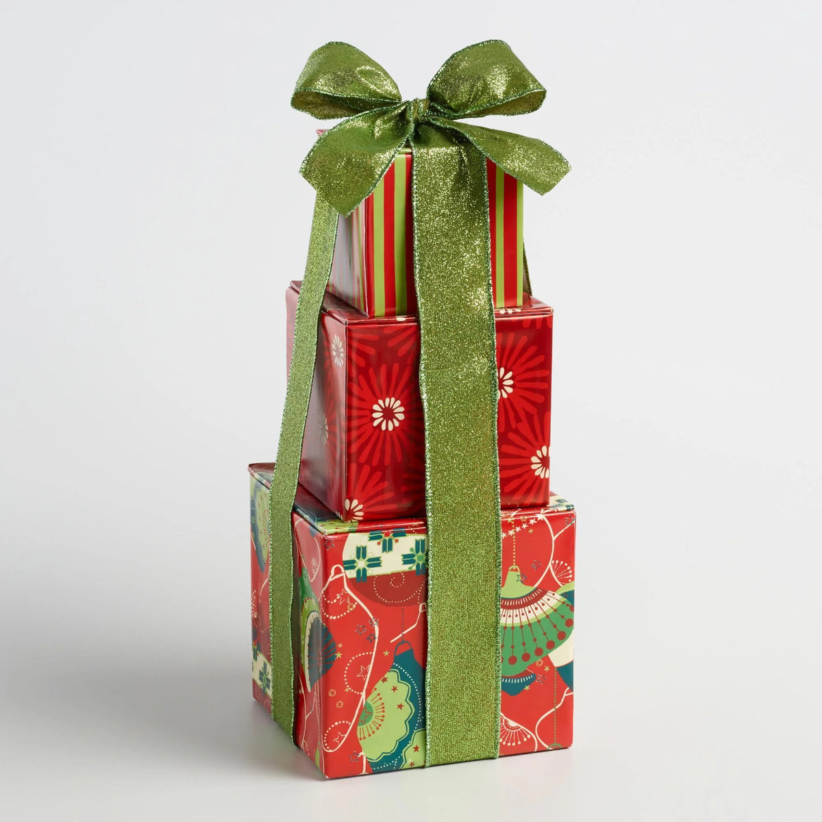 Holiday Red Gift Tower U115