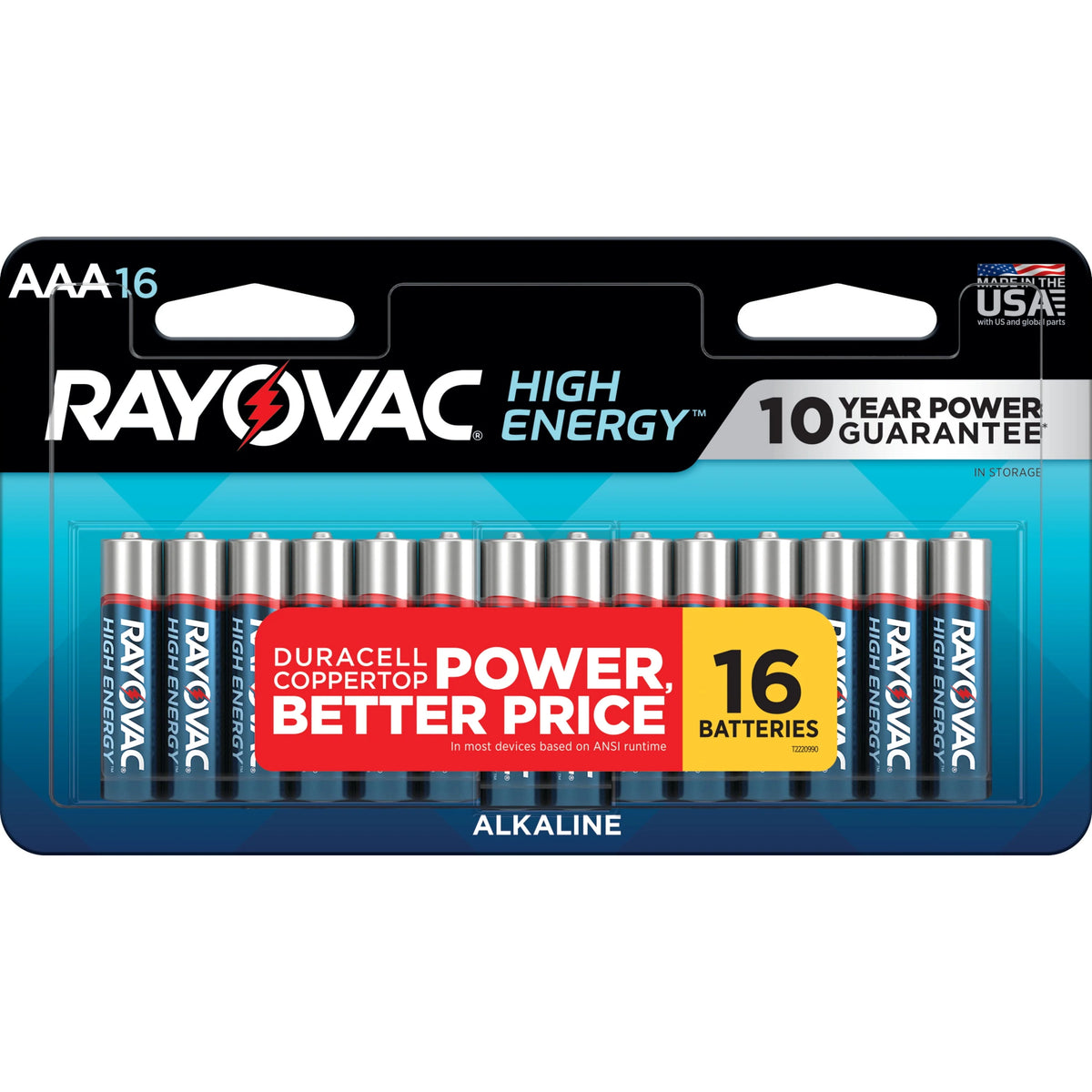 AAA Batteries 16 Pack J8637
