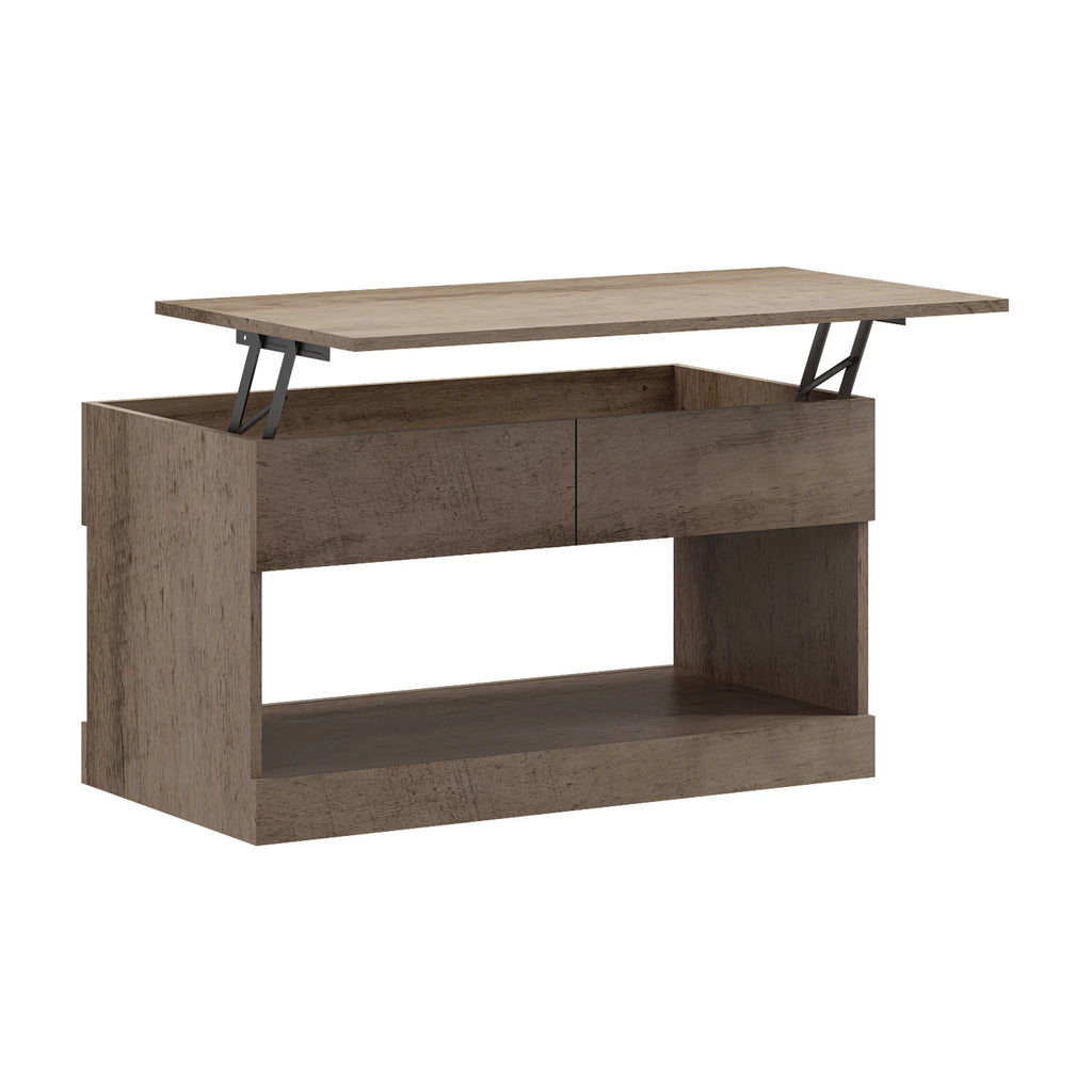 Gray Oak Lift Top Coffee Table C1204