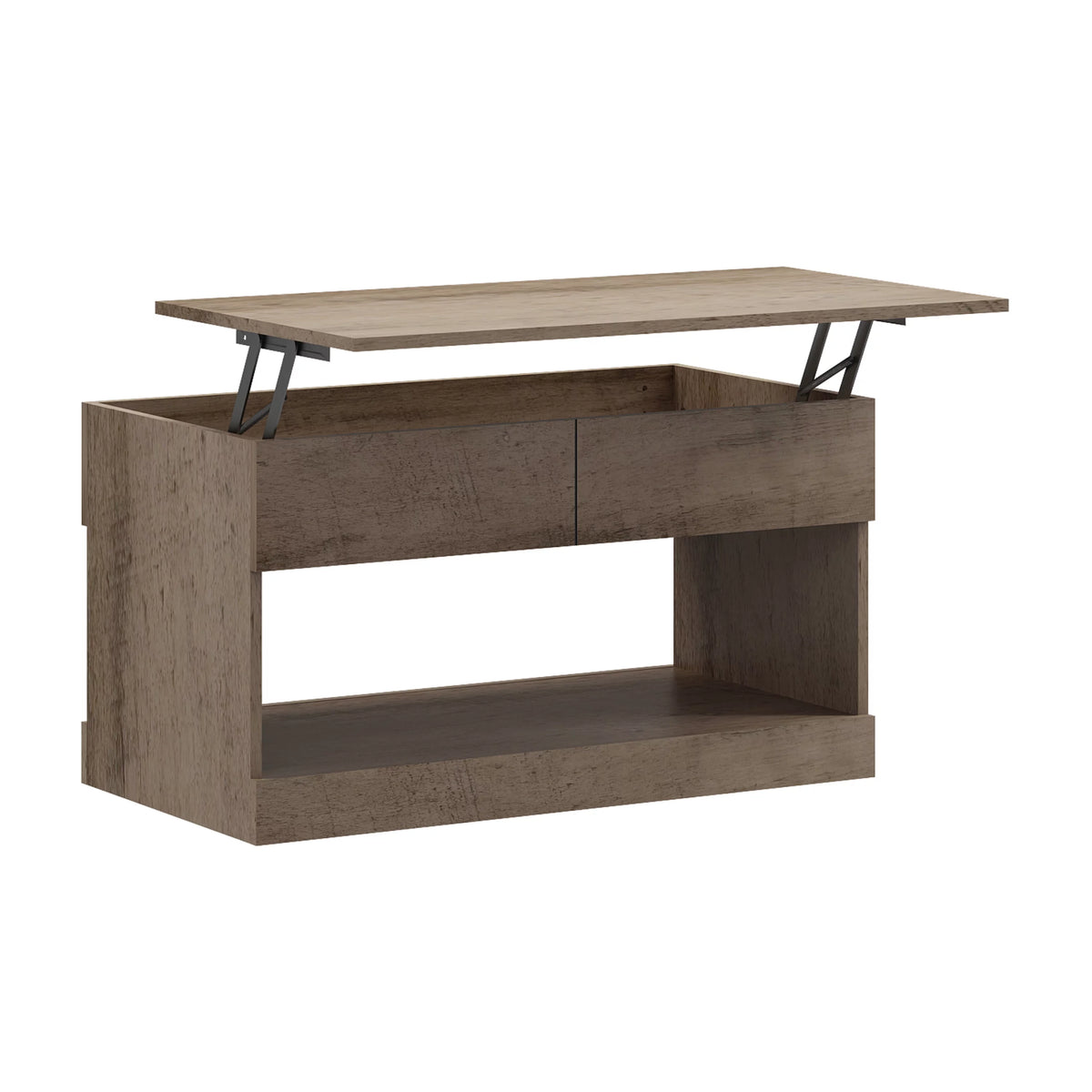 Gray Oak Lift Top Coffee Table C1204