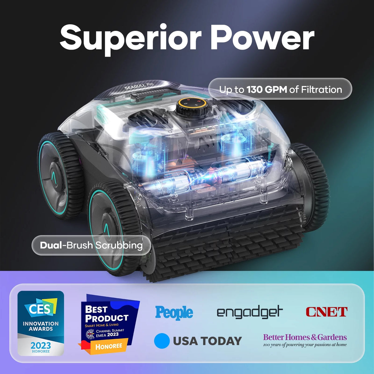 Cordless Automatic Pool Cleaner N24881