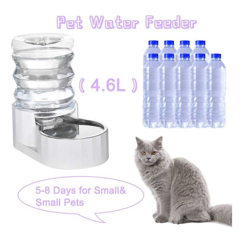 Automatic Bpa-free Stainless Steel Pet Waterer I838903