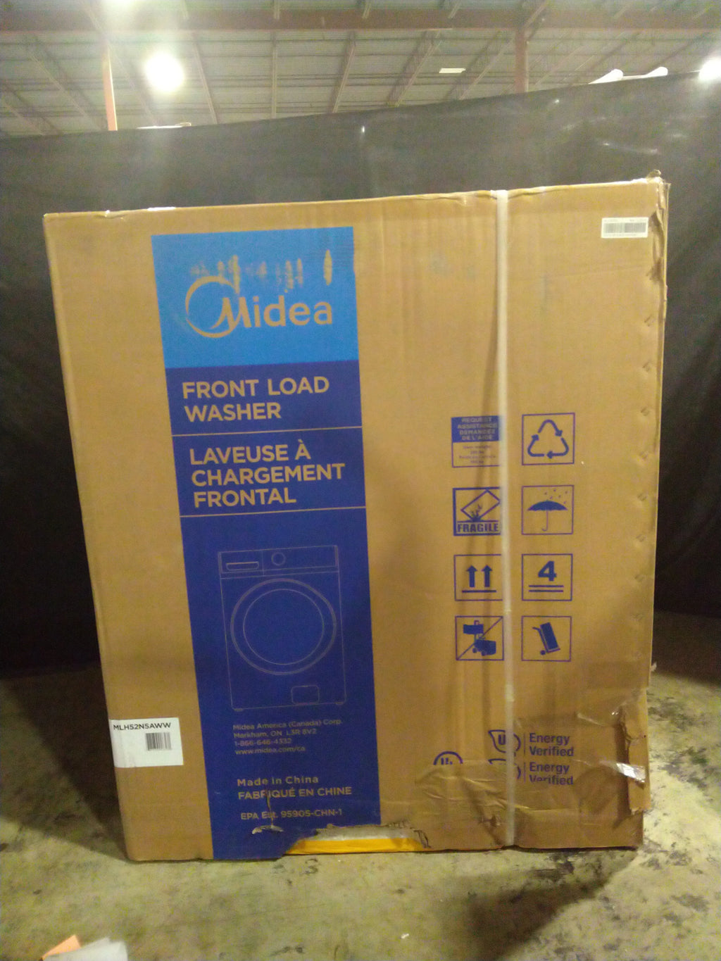 5.2 cu ft Front Washer and 8.0 cu ft Electric Dryer W350800
