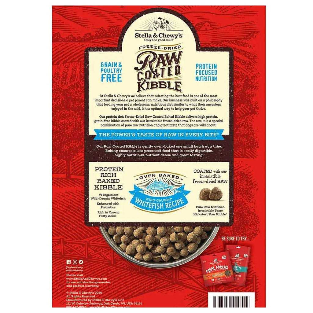 Raw Coated Dog Kibble Whitefish F860