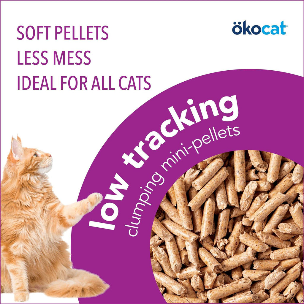 Low Tracking Clumping Mini Pellets Wood Cat Litter K2536