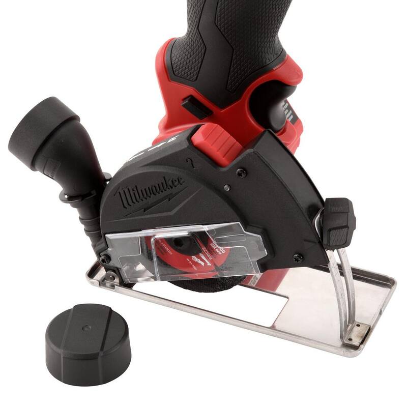 12V Brushless Cordless Cut Off Saw with 6-Pack Metal Cut Off Wheels J729