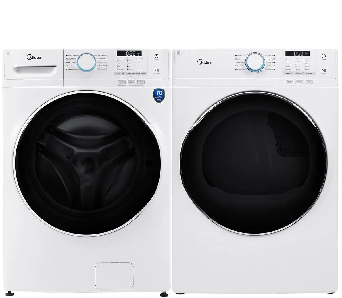 5.2 cu ft Front Washer and 8.0 cu ft Electric Dryer W350800