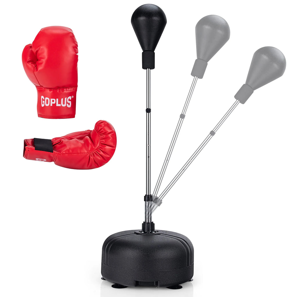 Freestanding Punching Bag with Stand and Boxing Gloves Q9509