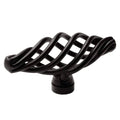 Flat Black Cabinet Hardware Knob 25 Pack O729