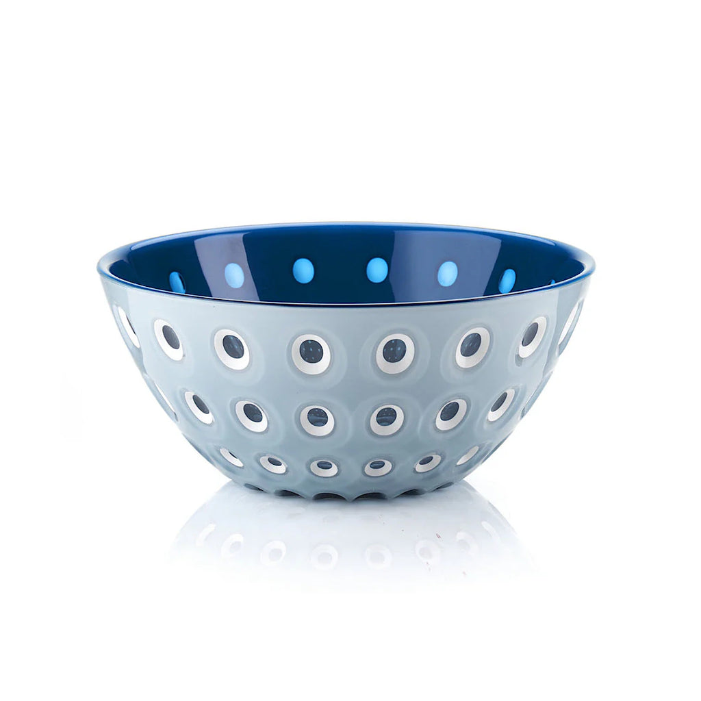 Bowl 25cm Red/White/Transparent H259758
