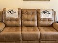 Headrest Cover for Sofa and Recliner 17x27 D99372