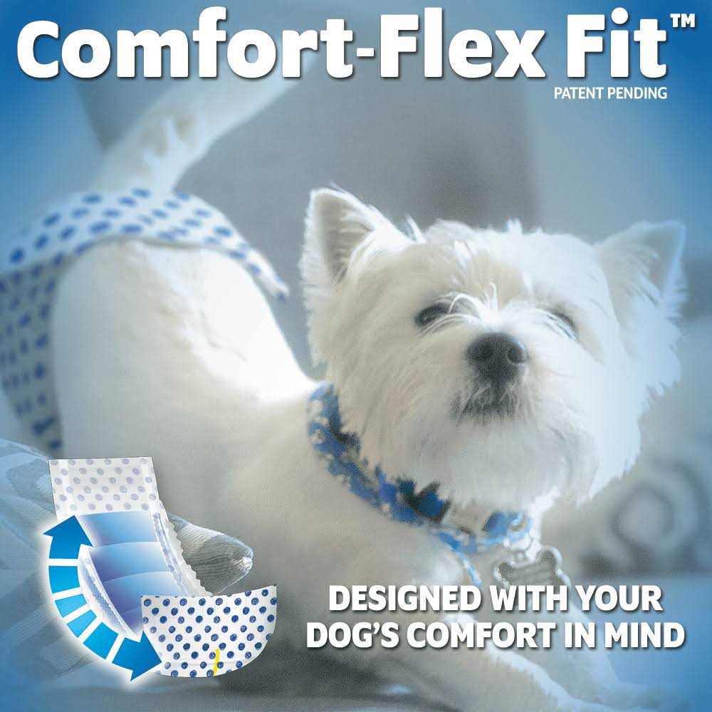 Disposable Male Dog Diapers with Leak Proof Fit R1696