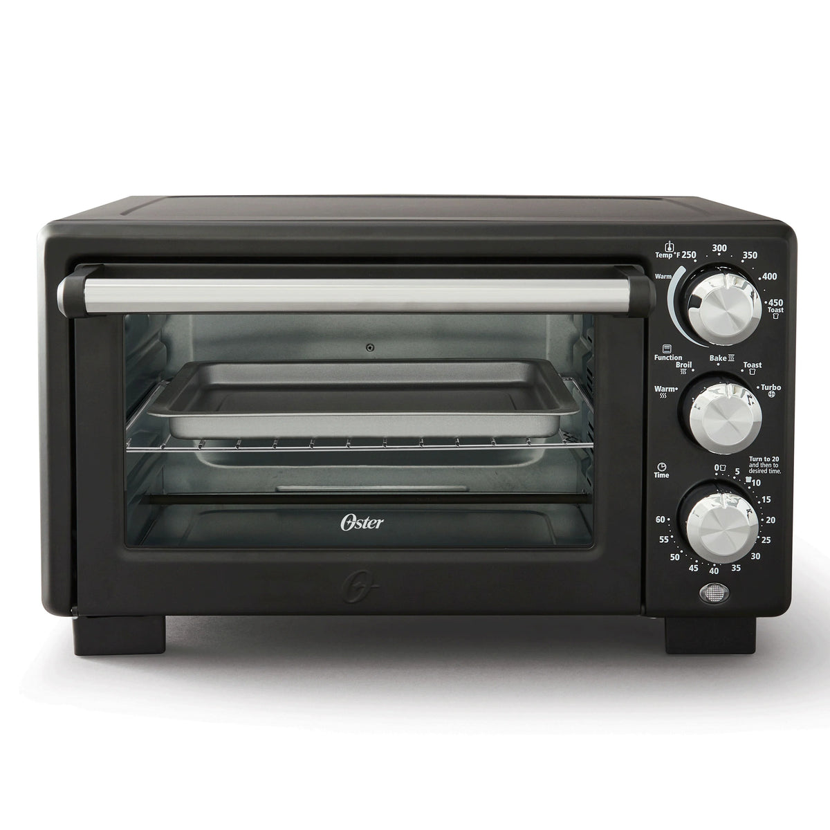 4-Slice Convection Toaster Oven, Matte Black A281857